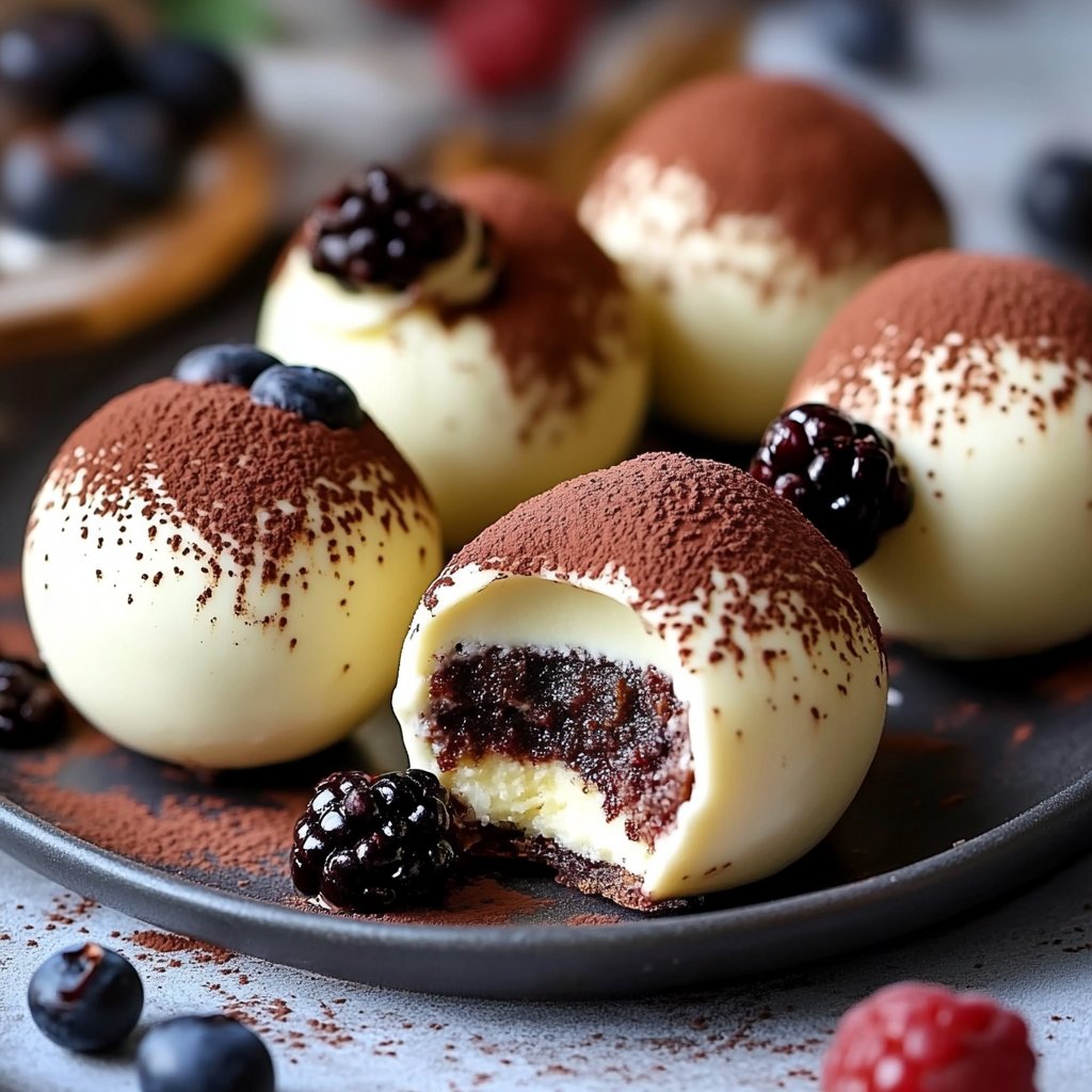 tiramisu truffles