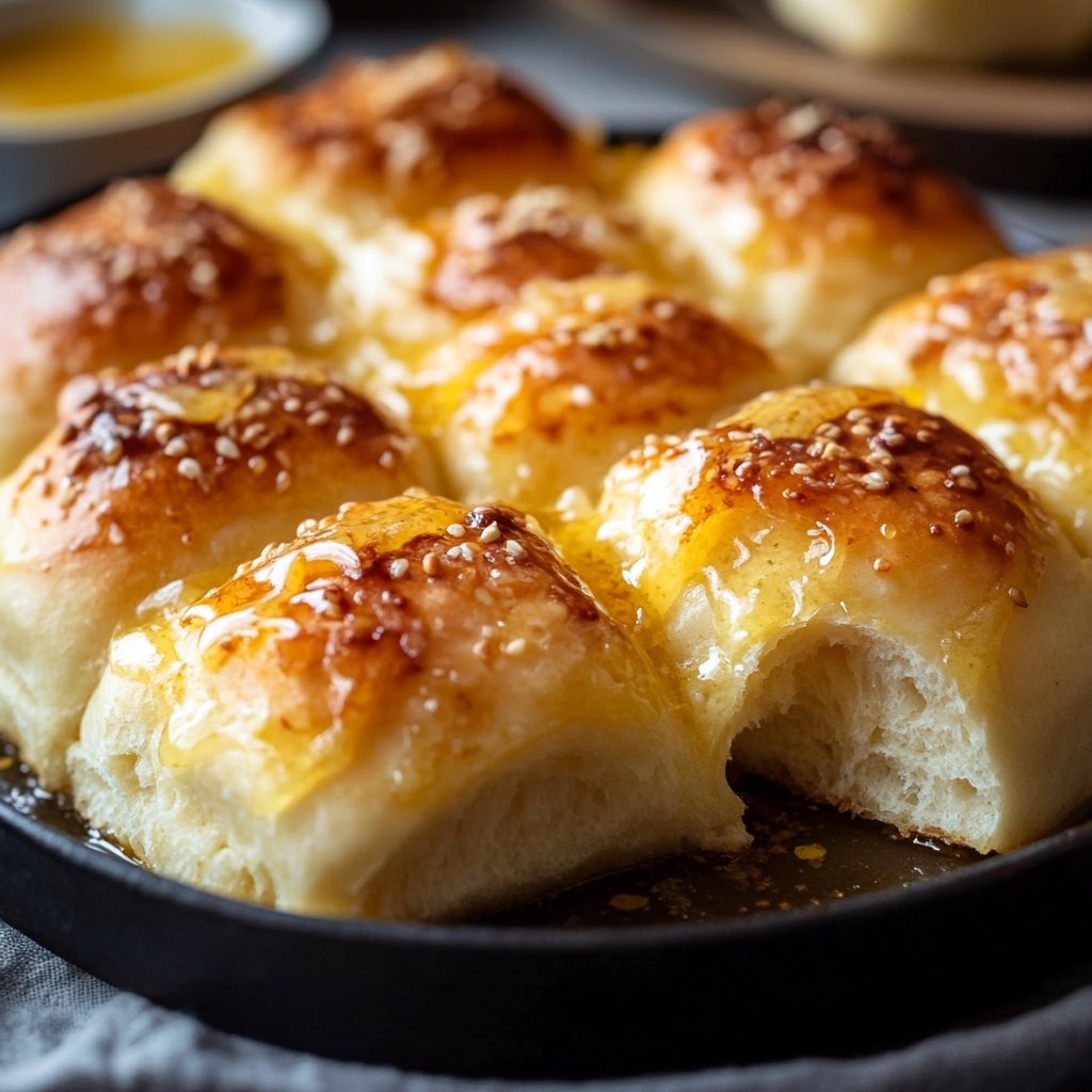 Honey Butter Dinner Rolls