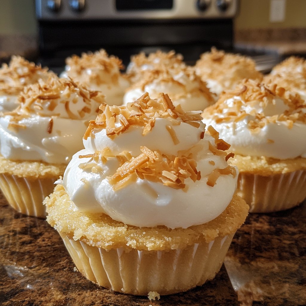Coconut Cream Pie Cups