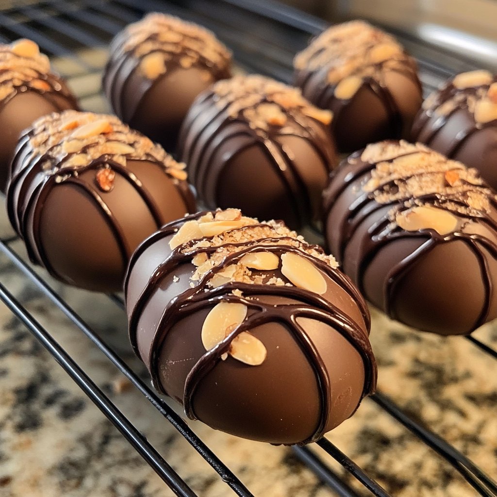 Almond Joy Easter Eggs