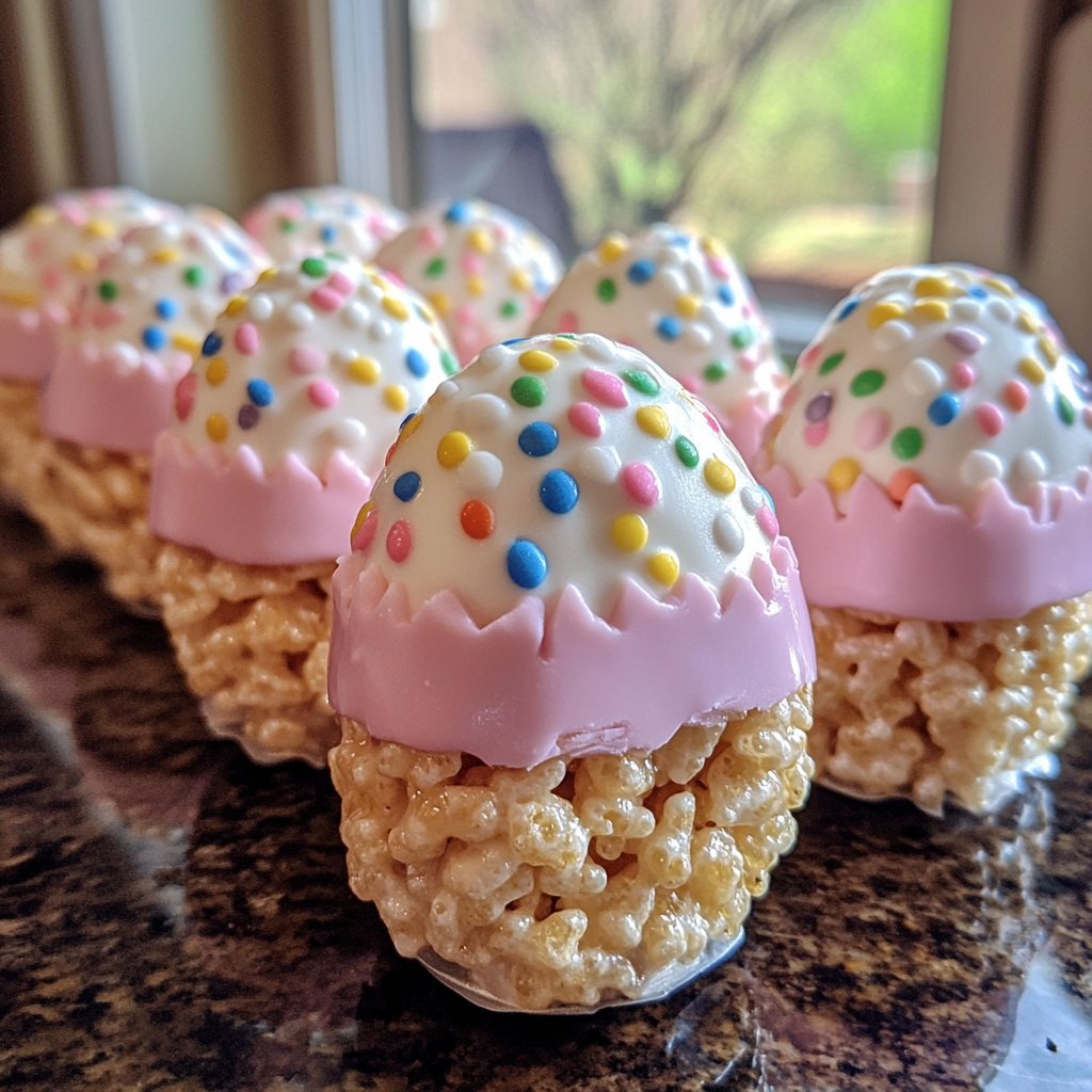 Easter Egg Rice Krispie Treats