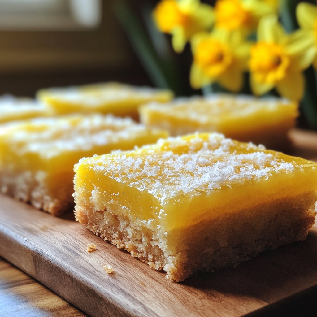Daffodil Lemon Bars
