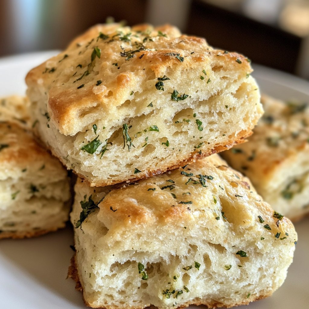 Spring Herb Butter Biscuits
