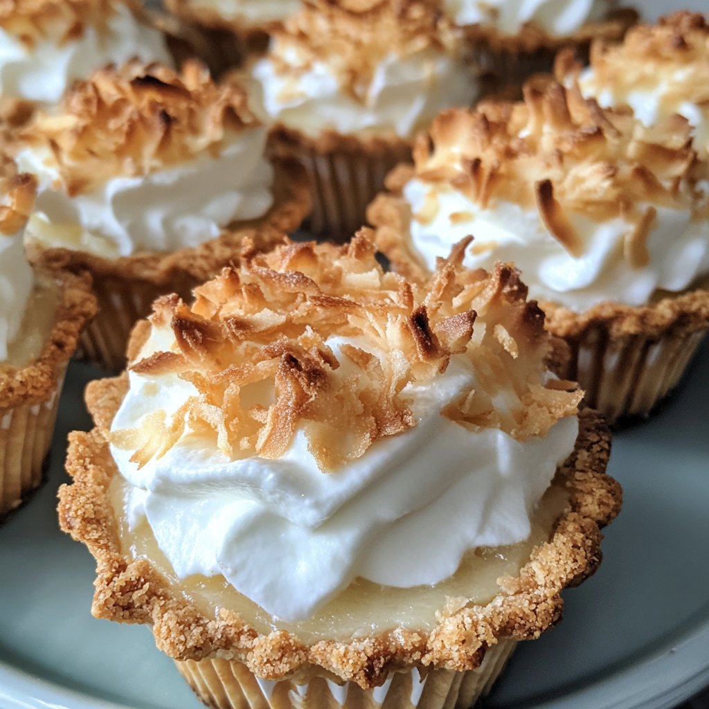 Coconut Cream Pie Cups