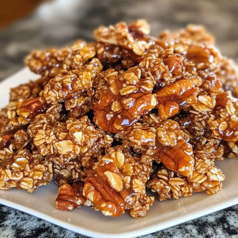 Maple Pecan Granola Clusters