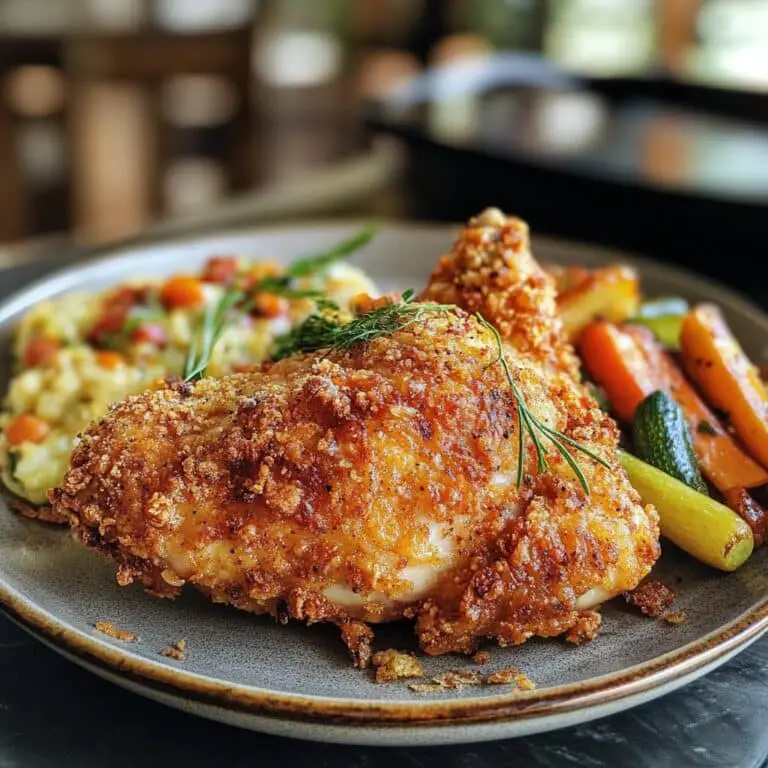 Healthy Baked Fried Chicken – Super Crispy Without Frying