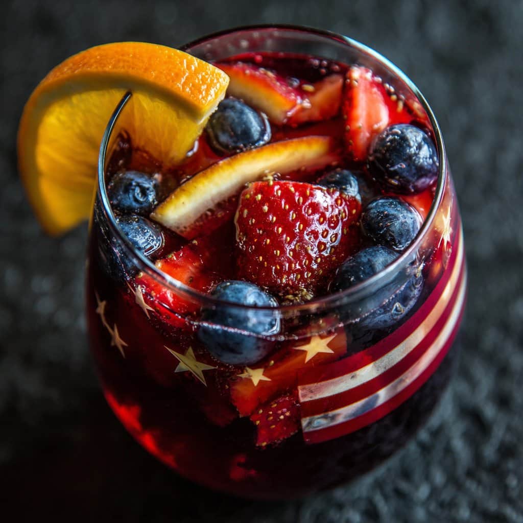 Red, White & Boozy Sangria
