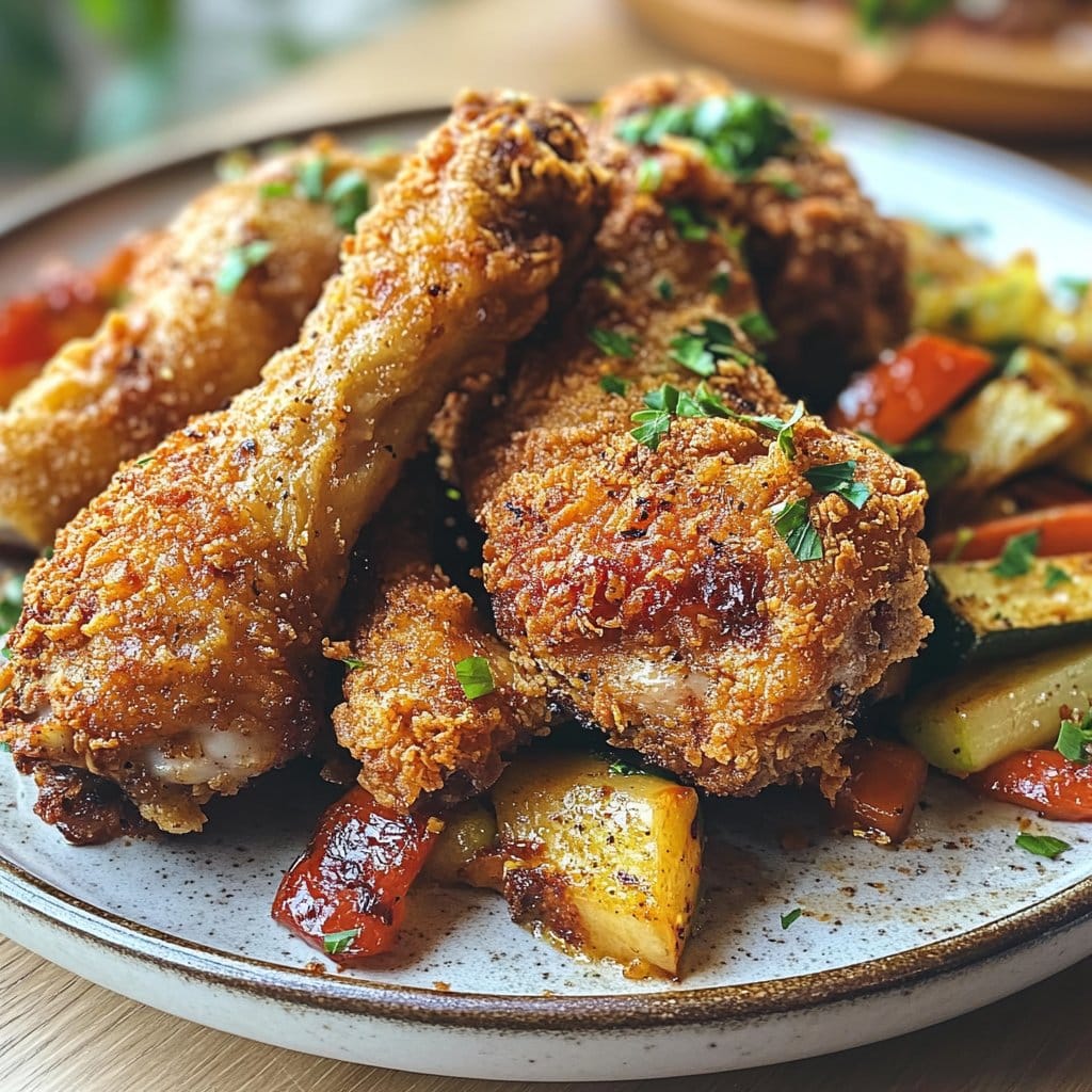 Healthy Baked Fried Chicken – Super Crispy Without Frying