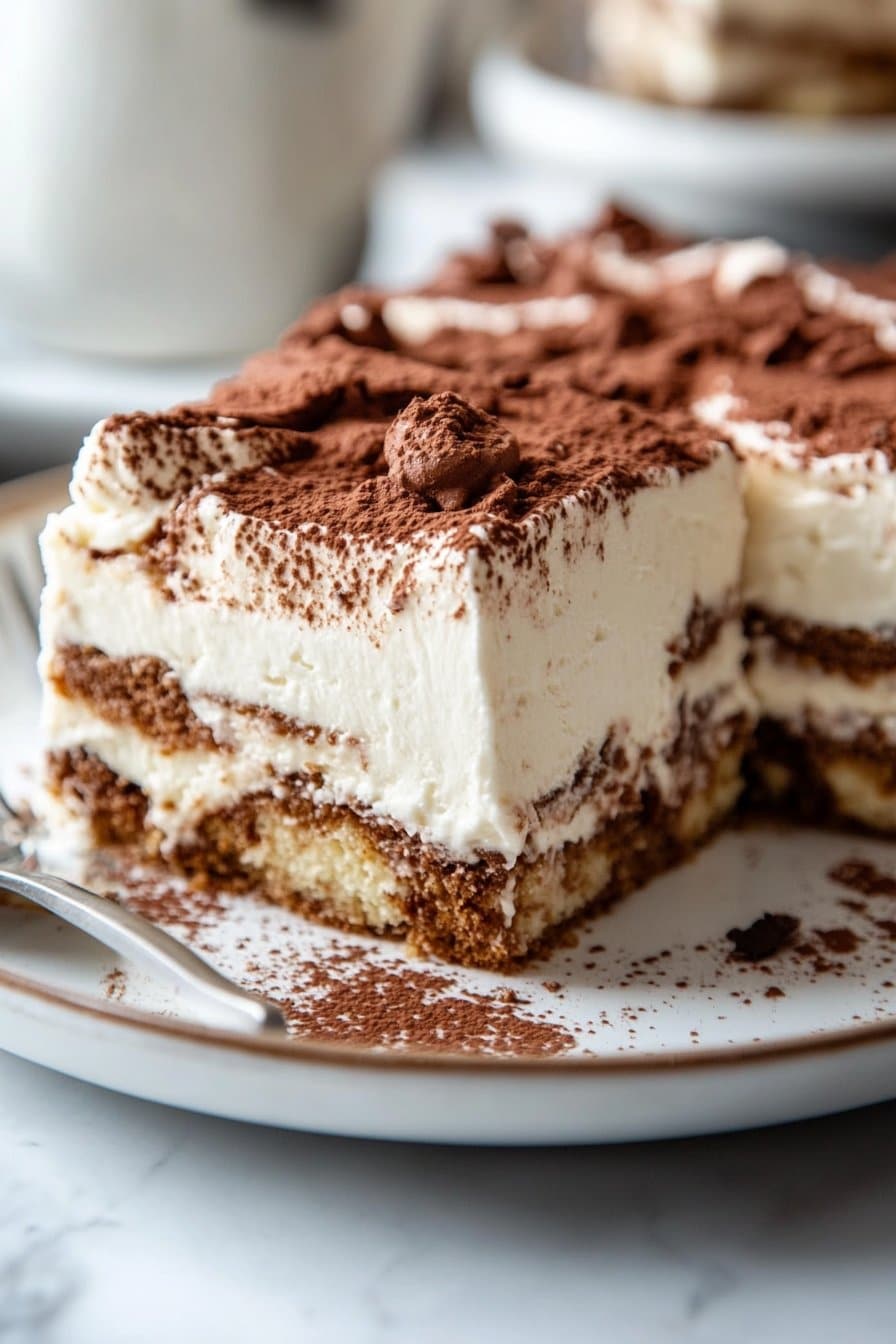 Tiramisu Semifreddo – Easy No-Bake Italian Ice Cream Cake
