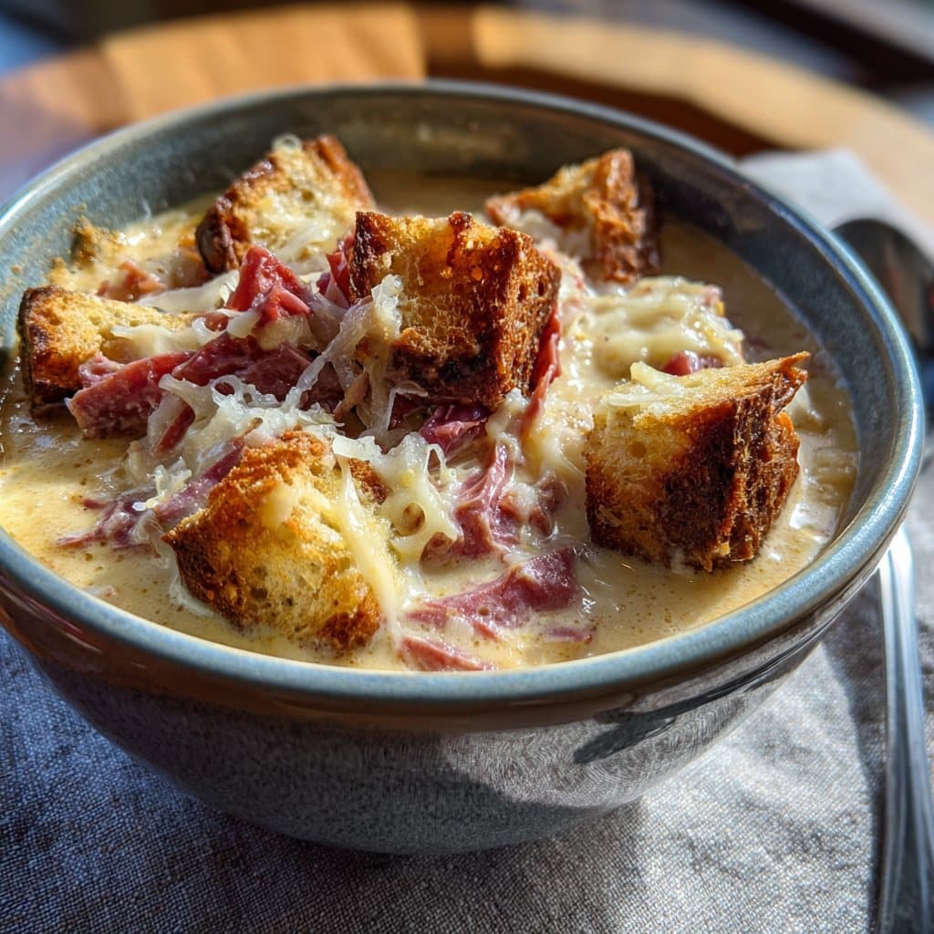 Cheesy Reuben Soup – The Ultimate Comfort Food