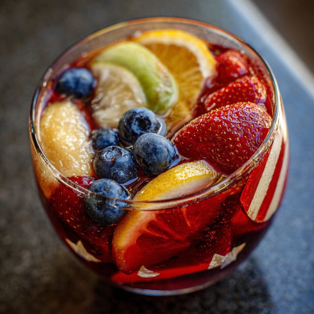 Red, White & Boozy Sangria