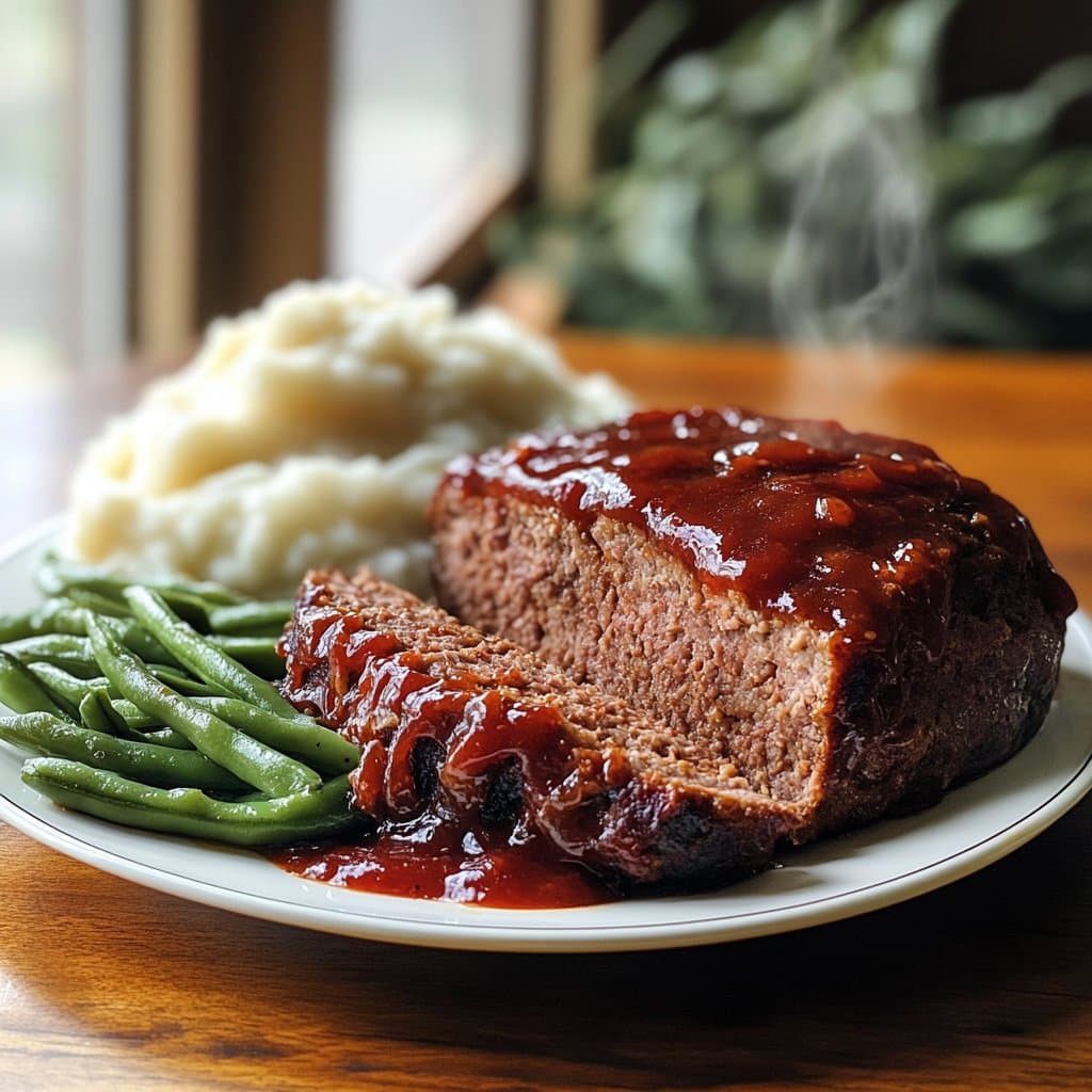 Easy Old-Fashioned Meatloaf – Classic Comfort Food Recipe