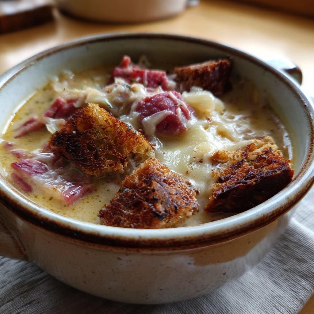 Cheesy Reuben Soup – The Ultimate Comfort Food