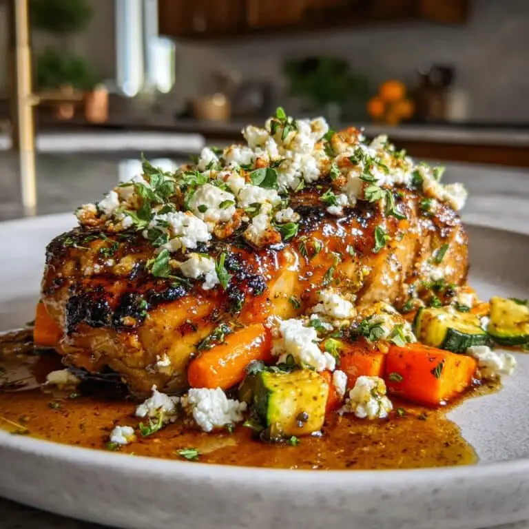 Artisan Hot Honey Infused Feta Chicken – Delicious and Unique Flavor
