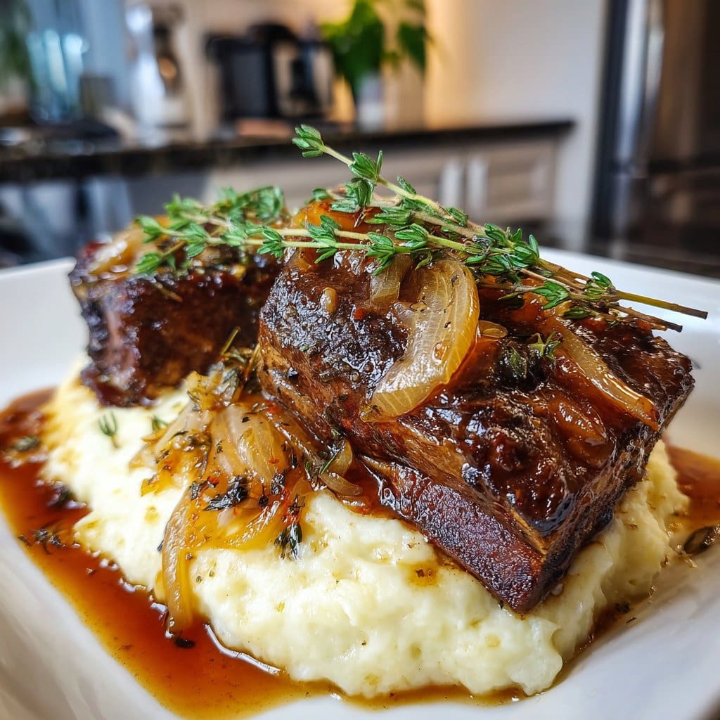 Braised Short Ribs with Apple Cider – Rich, Savory & Seasonal