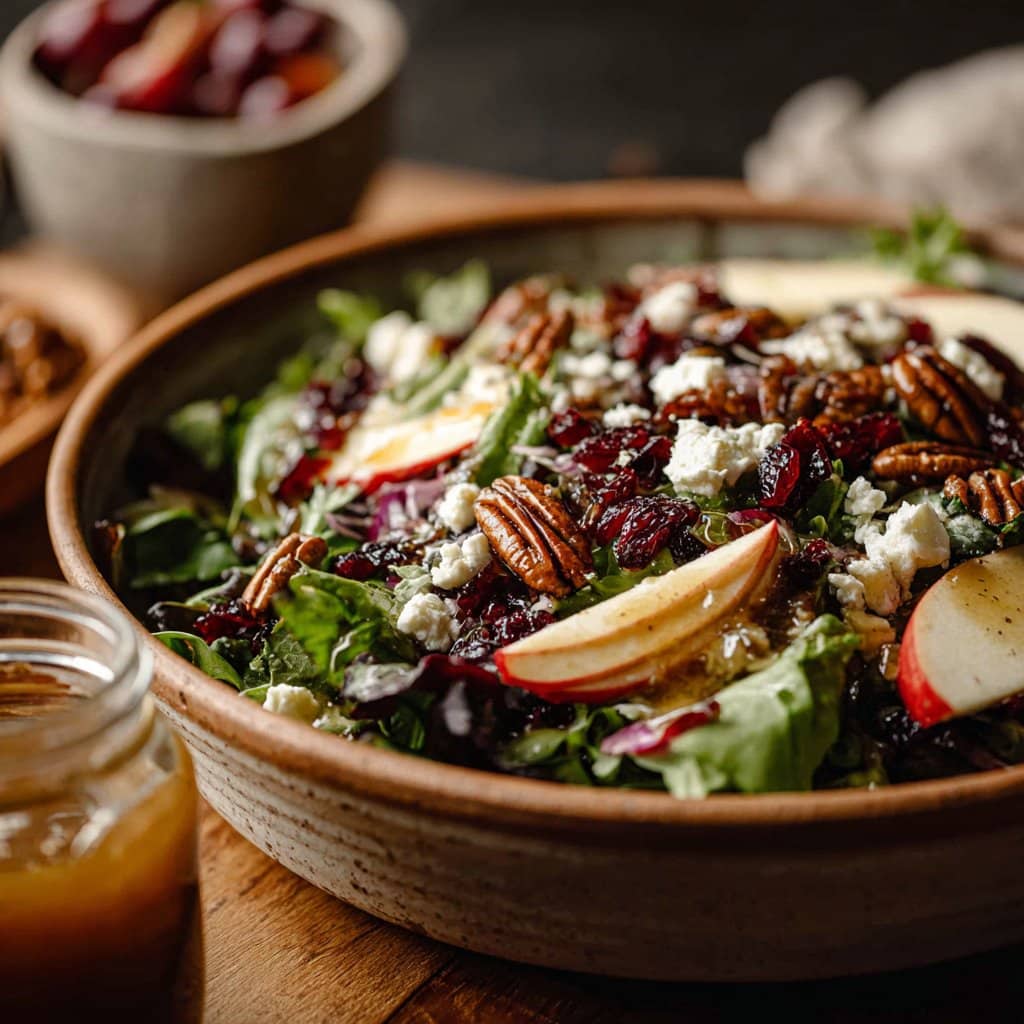 Cranberry Pecan Salad – Sweet, Crunchy & Perfectly Dressed
