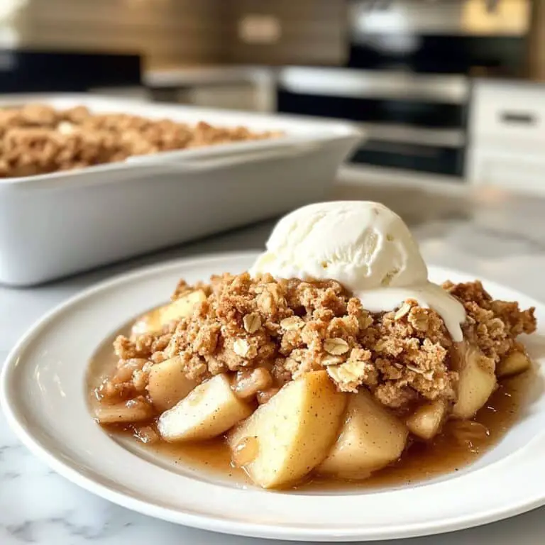 Easy Apple Crisp with Oat Topping – A Fall Classic