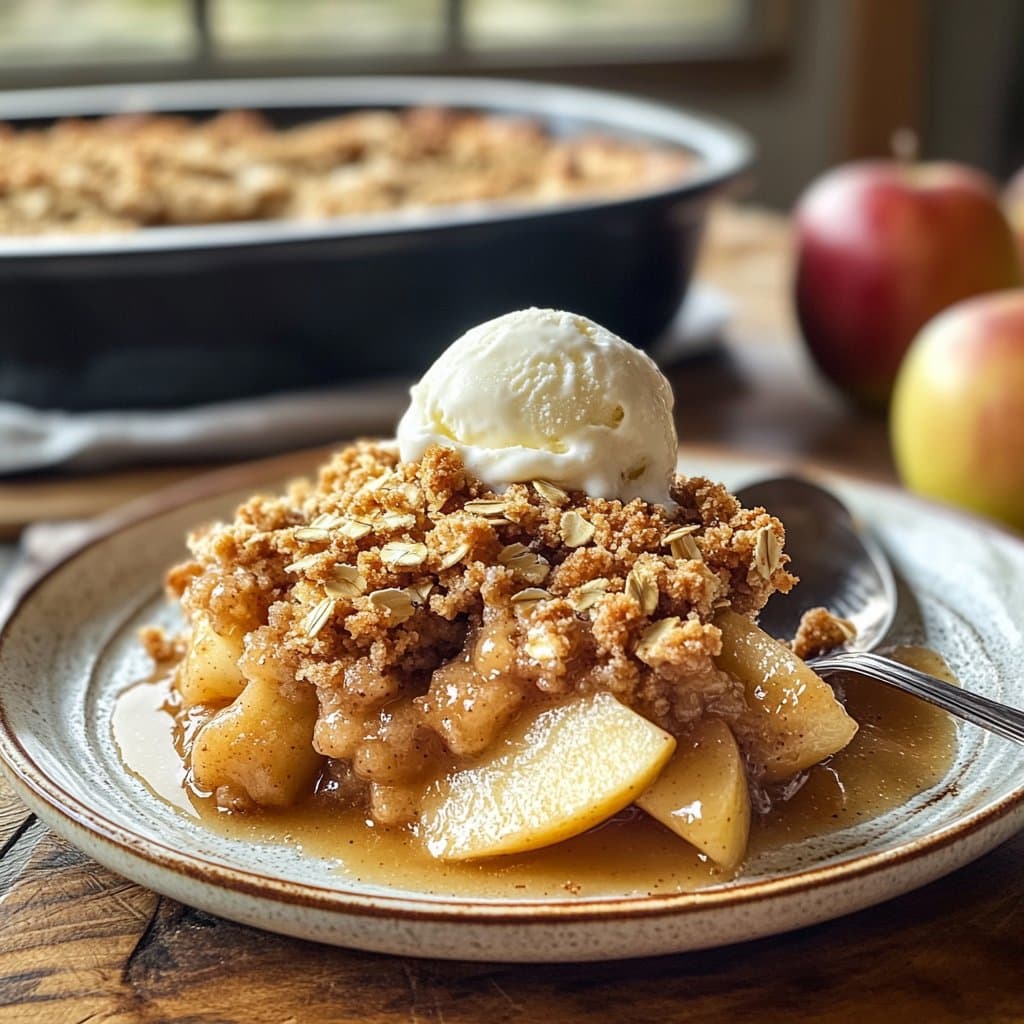 Easy Apple Crisp with Oat Topping – A Fall Classic