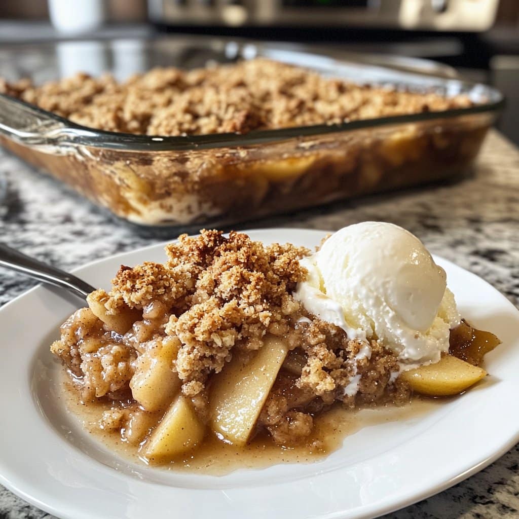 Easy Apple Crisp with Oat Topping – A Fall Classic