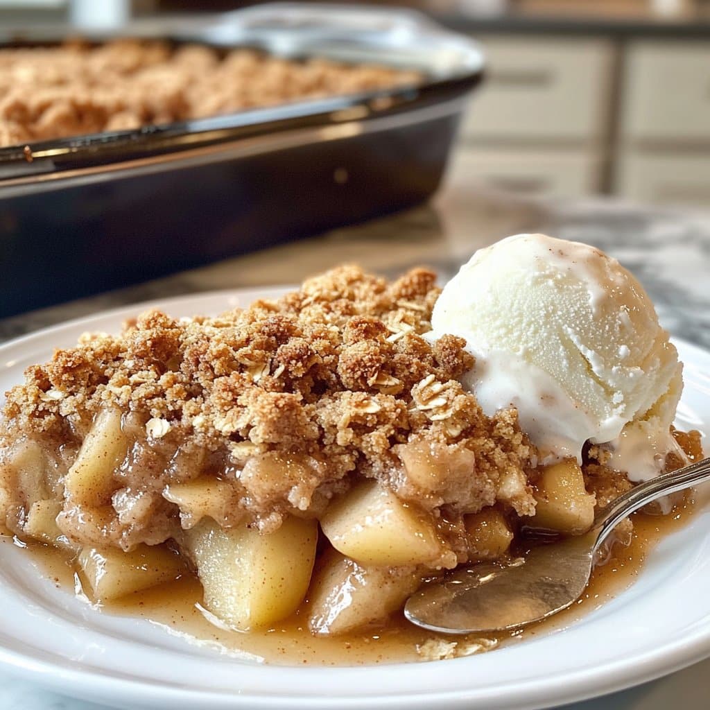 Easy Apple Crisp with Oat Topping – A Fall Classic