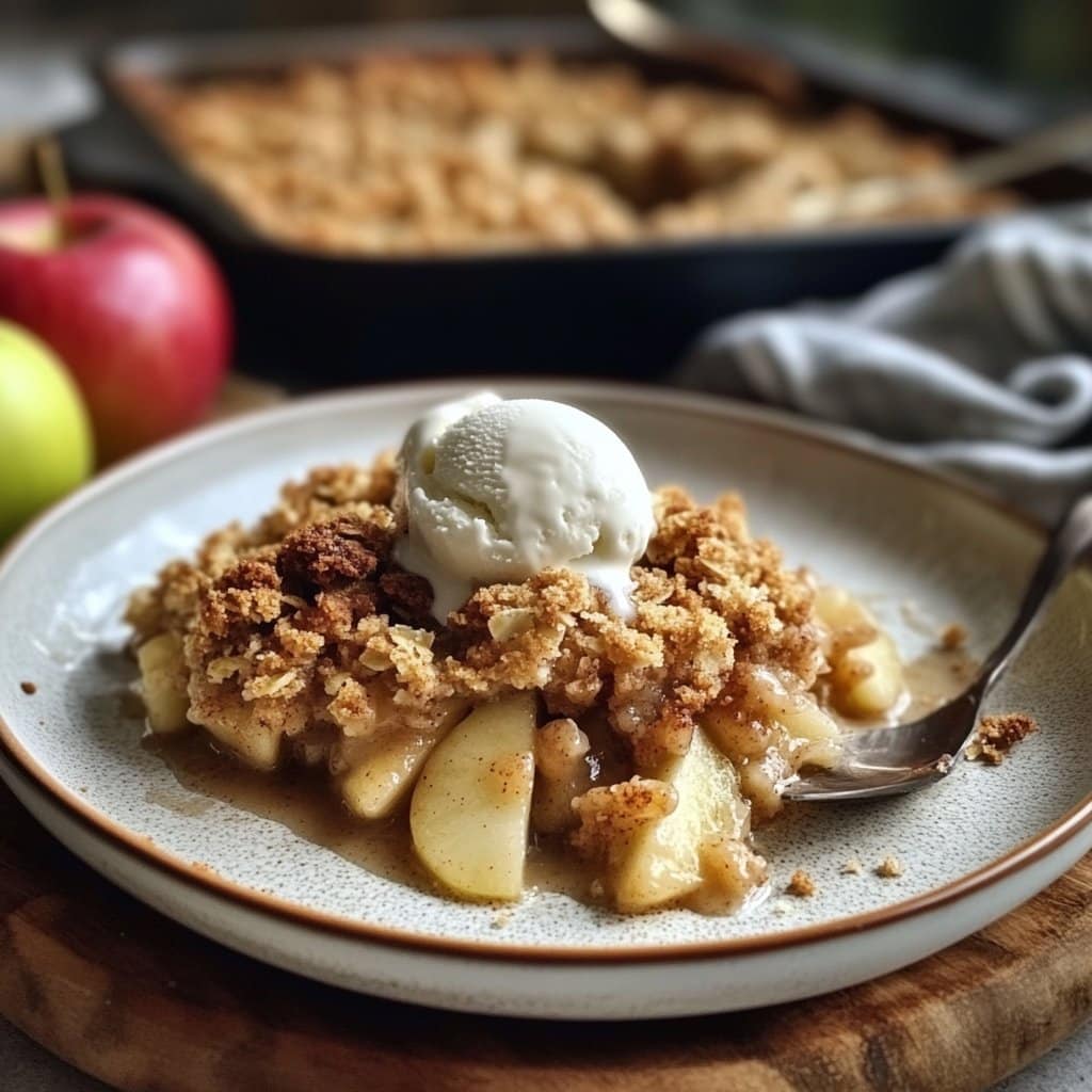 Easy Apple Crisp with Oat Topping – A Fall Classic