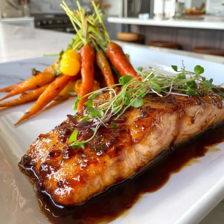 Maple Chili Glazed Salmon – Sweet, Spicy & Ready in 20 Minutes