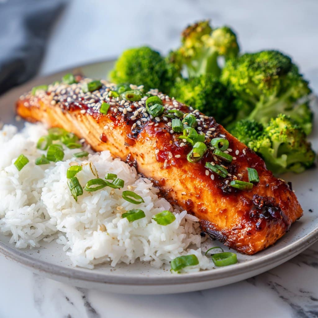 Maple Chili Glazed Salmon – Sweet, Spicy & Ready in 20 Minutes