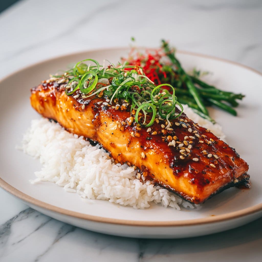 Maple Chili Glazed Salmon – Sweet, Spicy & Ready in 20 Minutes