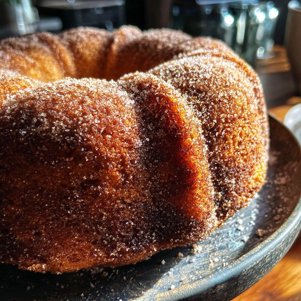 Moist Apple Cider Donut Cake – Sugary, Spiced & Baked