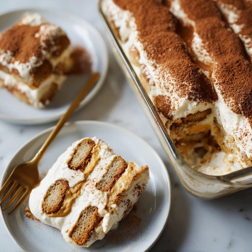 No-Bake Pumpkin Tiramisu – A Cozy Fall Dessert Twist