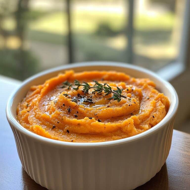 Creamy Sweet Potato Mash with Nutty Brown Butter