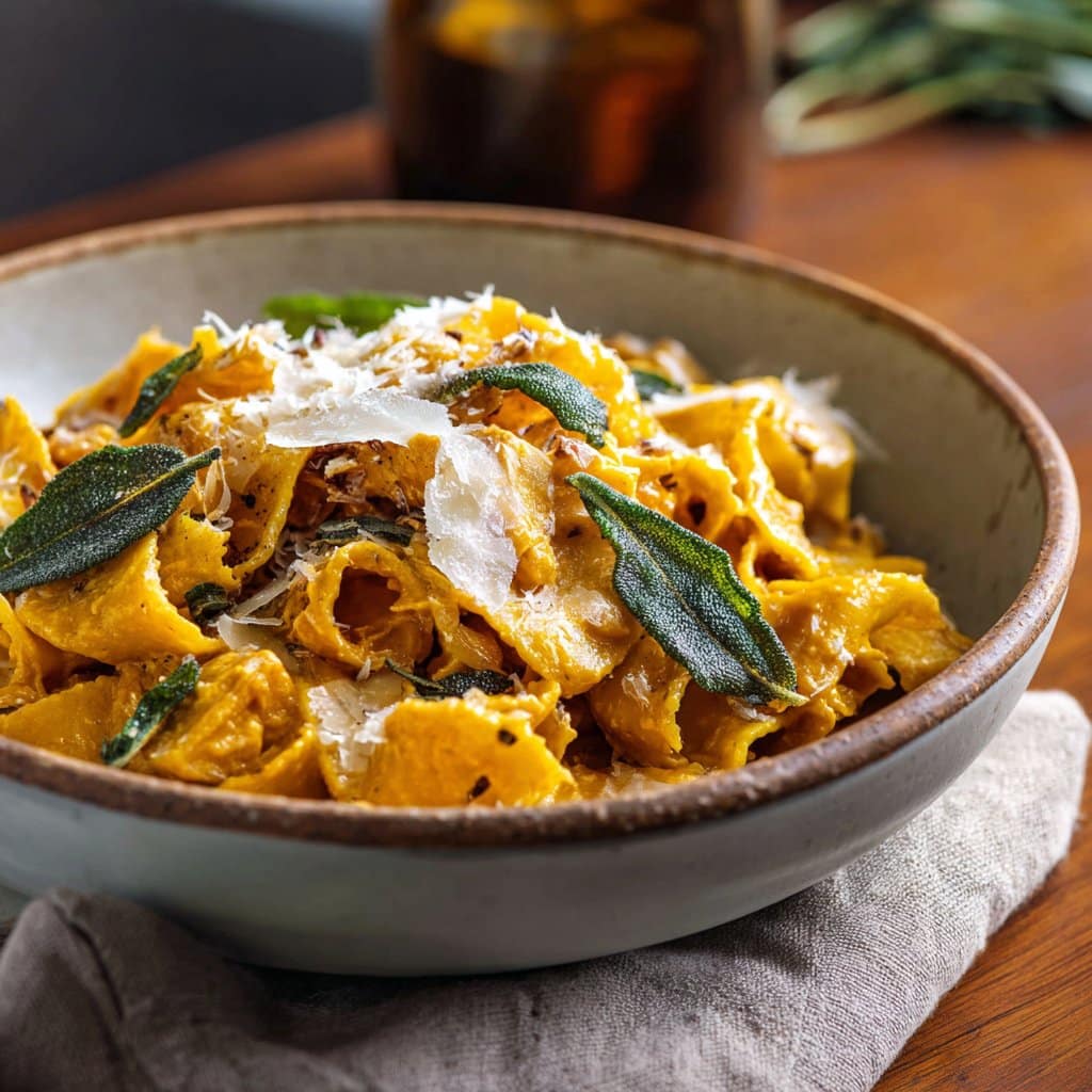 Easy Pumpkin Sage Pasta – Rich, Earthy & Delicious
