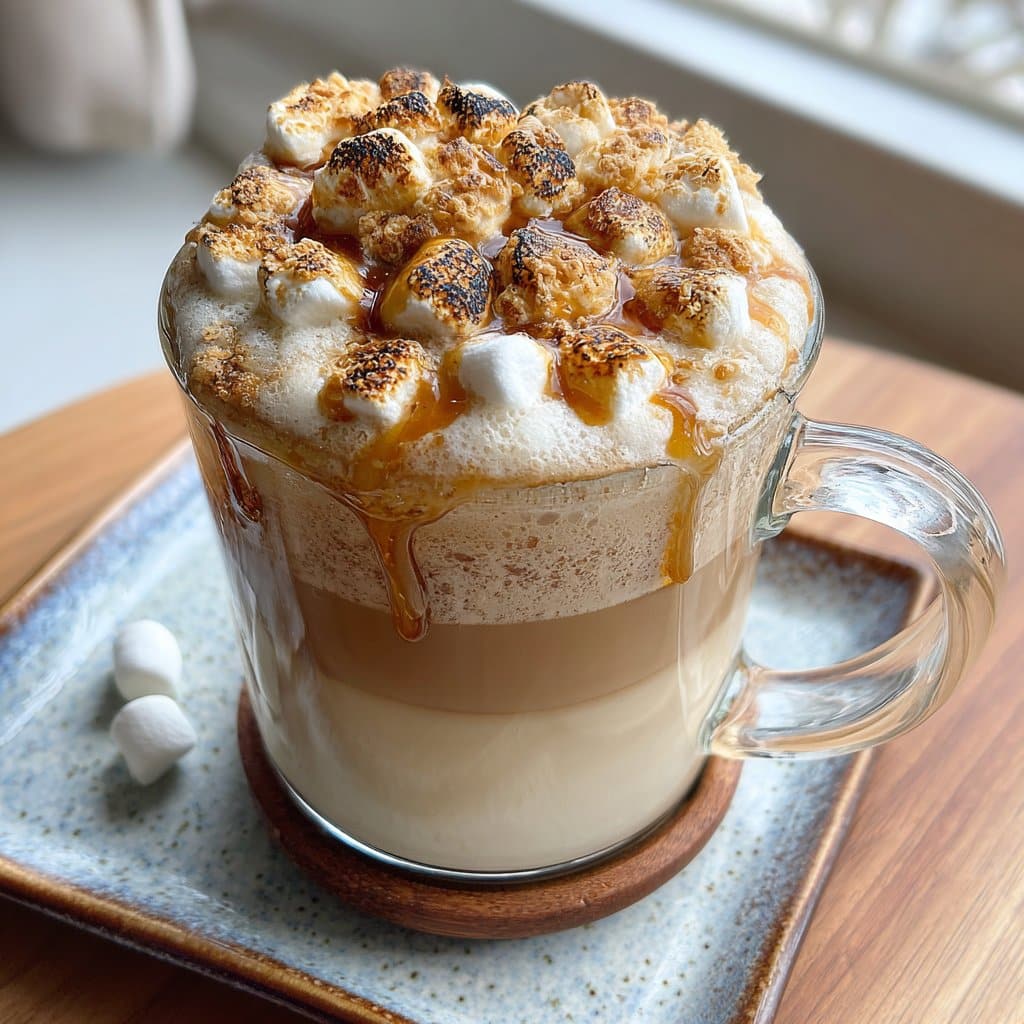 Toasted Marshmallow Maple Latte – Sweet, Cozy & Creamy