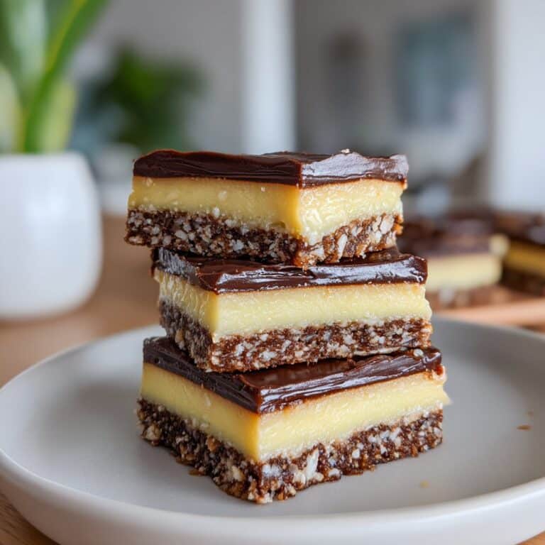 Easy Nanaimo Bars – Chocolate, Custard & Coconut Layers