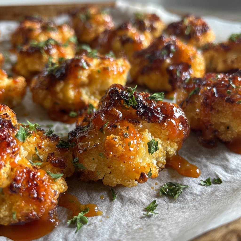 Low Carb Cauliflower Buffalo Bites – A Healthy Game Day Snack
