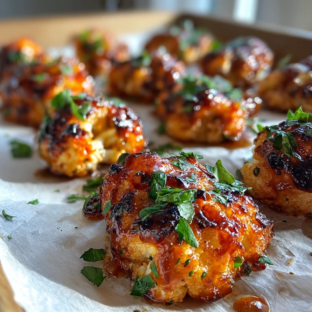 Low Carb Cauliflower Buffalo Bites – A Healthy Game Day Snack