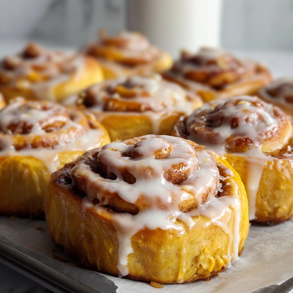 Pumpkin Spice Cinnamon Rolls – Easy and Full of Fall Flavor