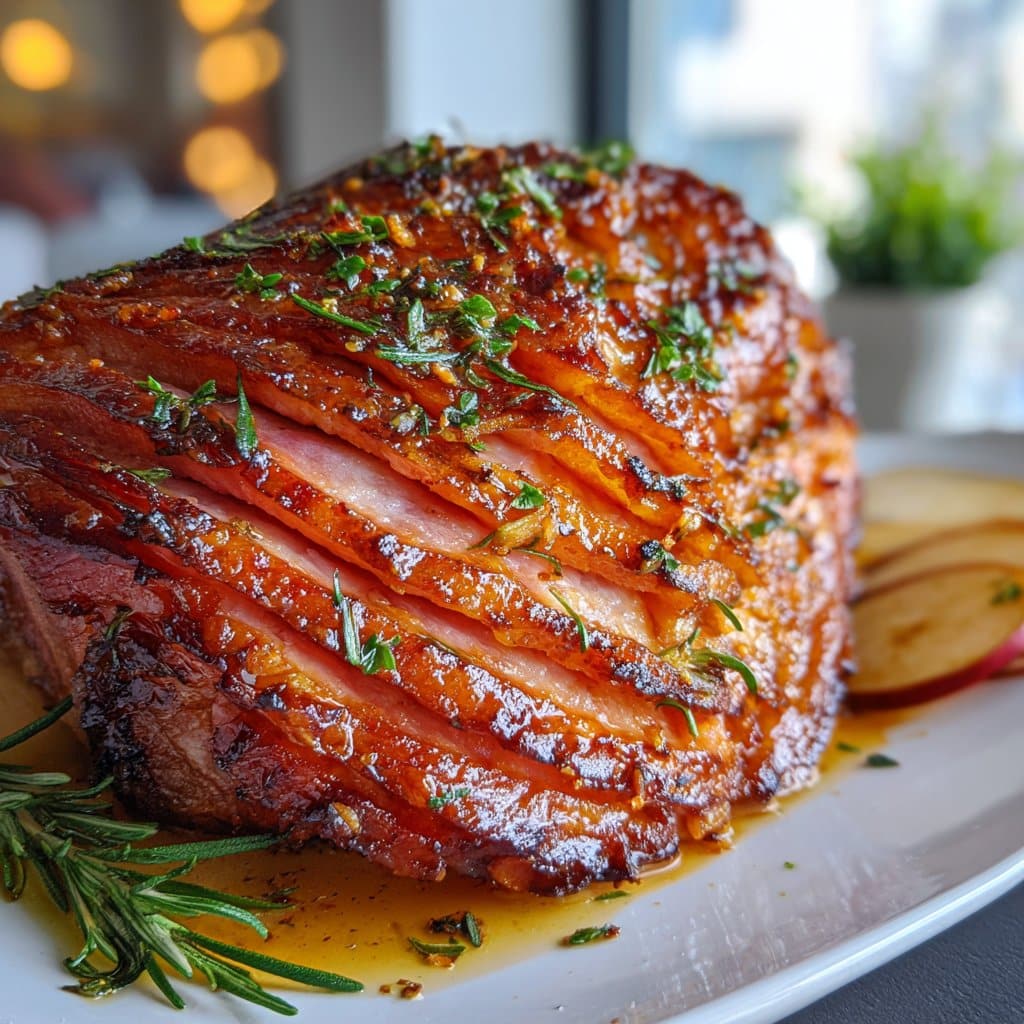 Thanksgiving Honey Glazed Ham – Perfect for Serving a Crowd