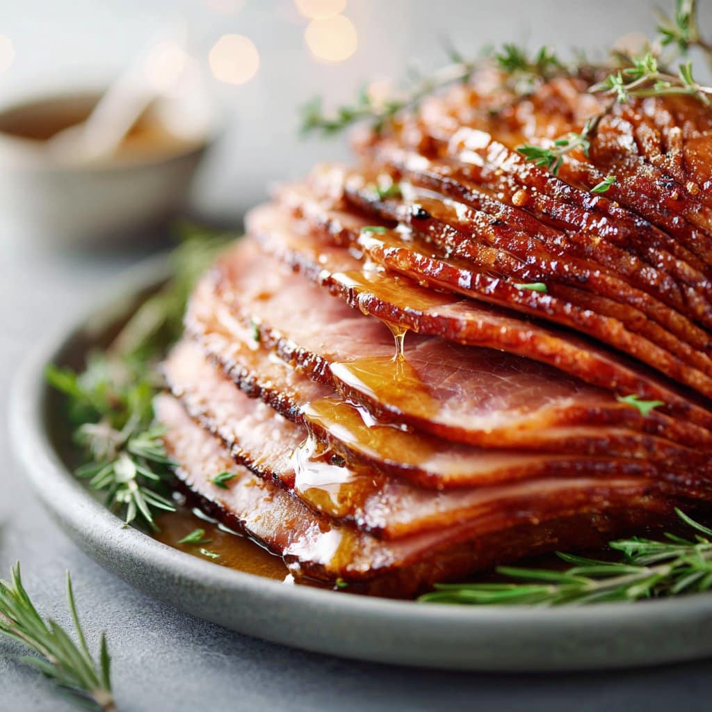Thanksgiving Honey Glazed Ham – Perfect for Serving a Crowd