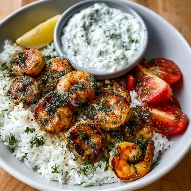 Chimichurri Shrimp with Rice and Tzatziki: My Real-Life Recipe Guide