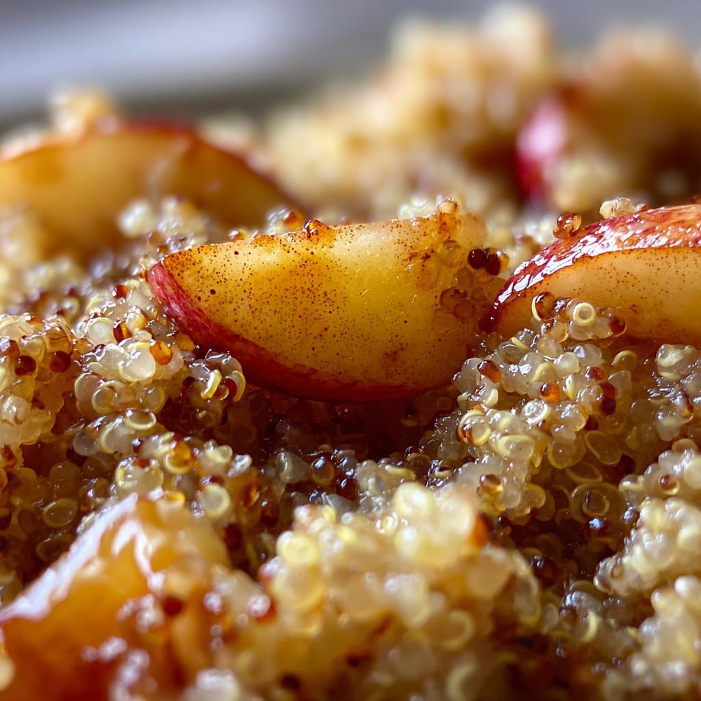 Cinnamon Apple Breakfast Quinoa: Nourishing and Deliciously Wholesome