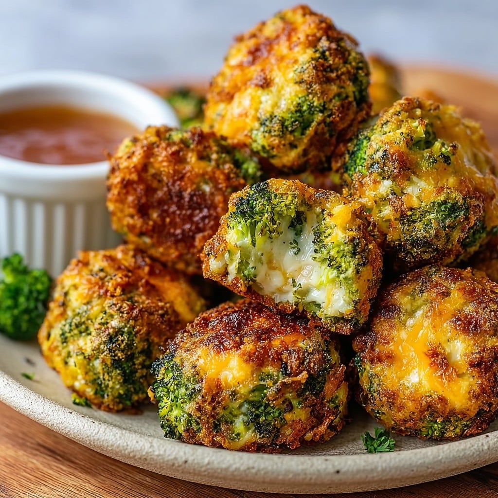 Crispy Air Fryer Broccoli Cheddar Poppers – Easy & Addictive Snack