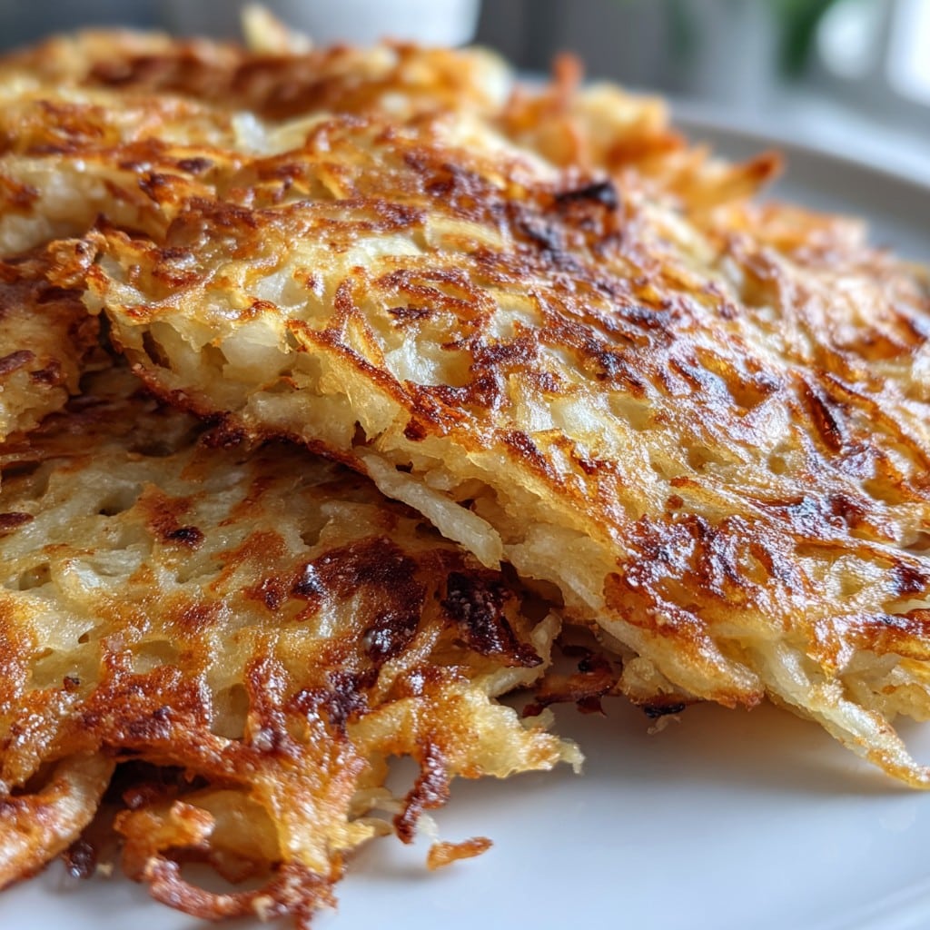 Crispy Cheese Potato Pancakes with Onion – A Family Favorite