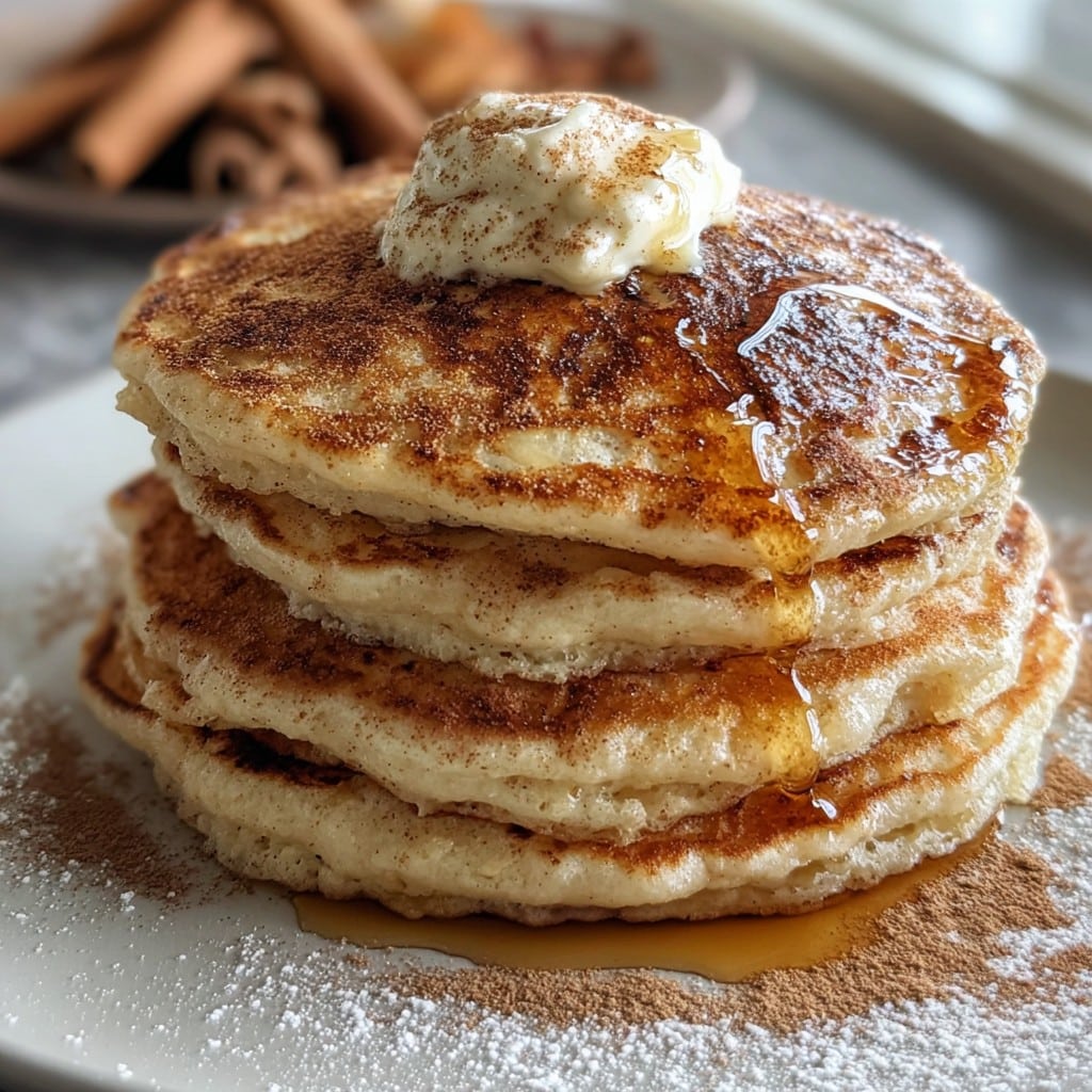 Fluffy Vanilla Cinnamon Buttermilk Pancakes – Perfect Weekend Breakfast
