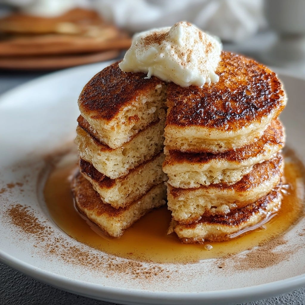 Fluffy Vanilla Cinnamon Buttermilk Pancakes – Perfect Weekend Breakfast