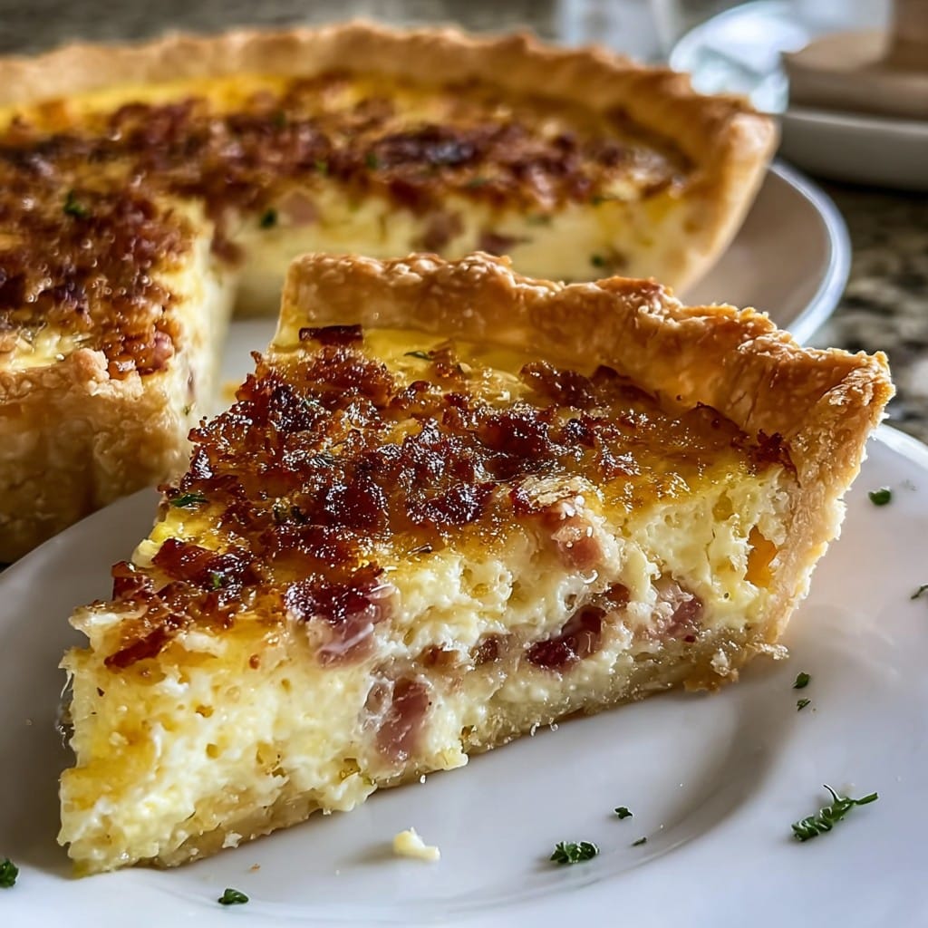 French Bacon Quiche – Rich, Savory & Perfect for Brunch