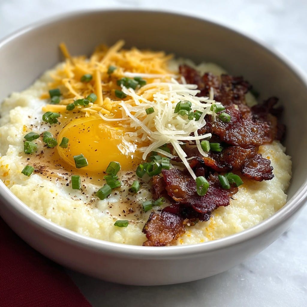Grits Breakfast Bowl – Comforting, Hearty & Satisfying