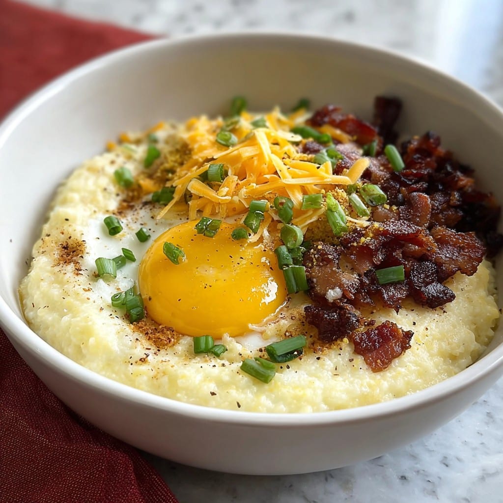 Grits Breakfast Bowl – Comforting, Hearty & Satisfying