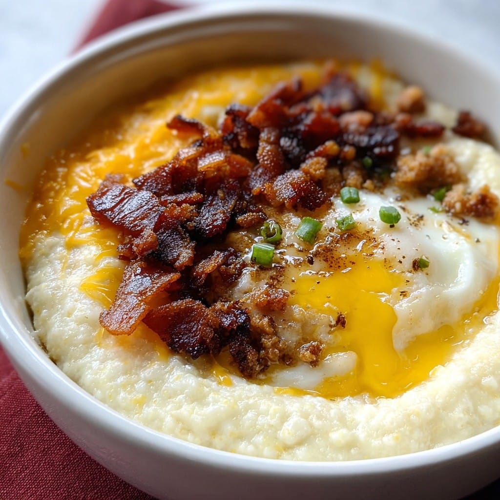 Grits Breakfast Bowl – Comforting, Hearty & Satisfying