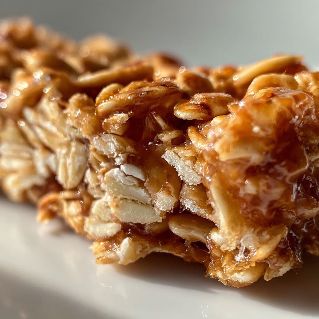 Healthy Chewy Granola Bar Recipe With Oats